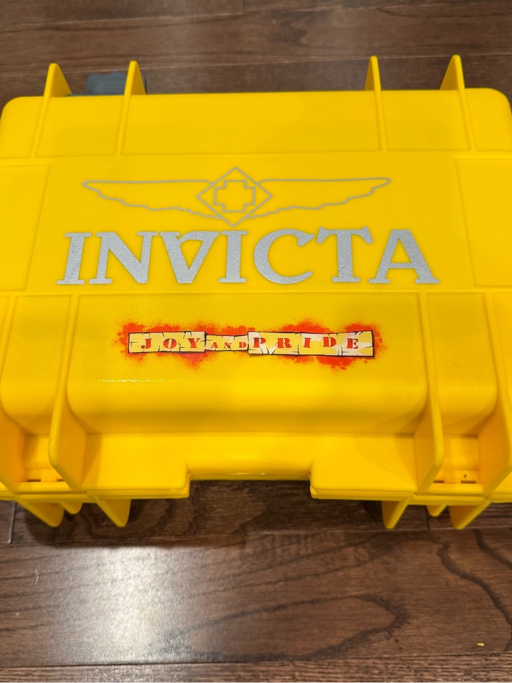 Invicta 8-Slot Hard Waterproof Watch Collector Case Storage Box-Joy and Pride